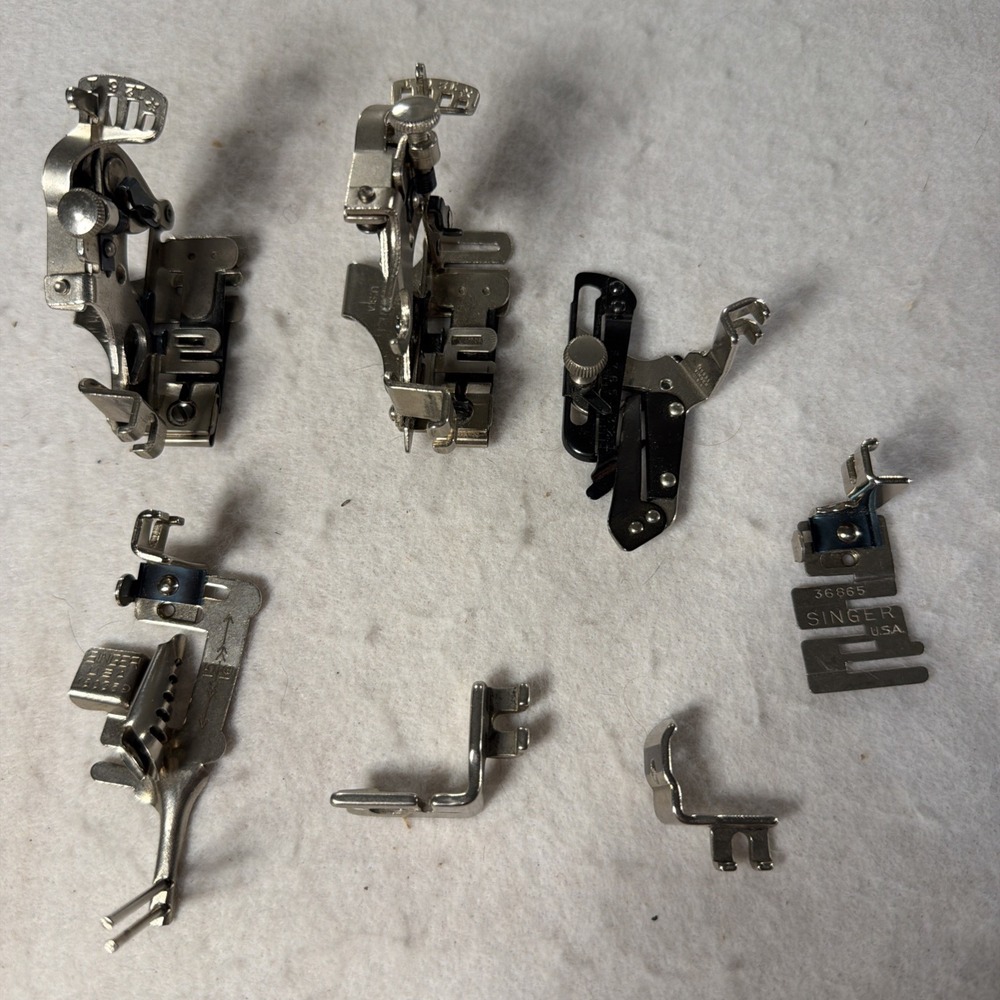 Vintage Singer / Simanco Sewing Machine Presser Feet & Attachments – Mixed Lot